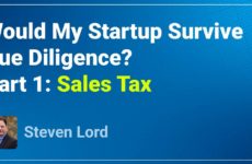Cover image for Would My Startup Survive Due Diligence? Part 1: Sales Tax