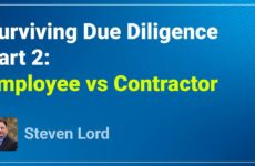 Cover image for Surviving Due Diligence, Part 2: Employee vs. Contractor