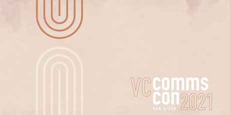 VC Comms Con 2022 logo