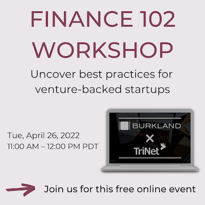 Finance 102 Workshop